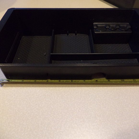 CHEVY TRUCK COMPARTMENT BOXES-Set of Two-Black for Console/Glove Box and Topside - Picture 5 of 15